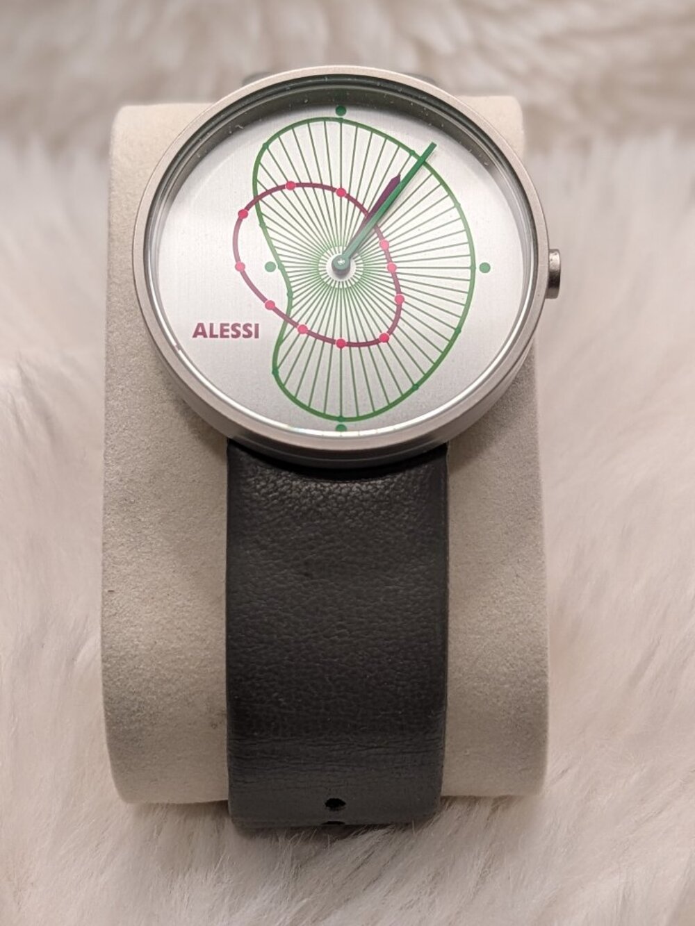 Vintage Alessi Watch: Andrea Branzi "Out_Time" Multicolor